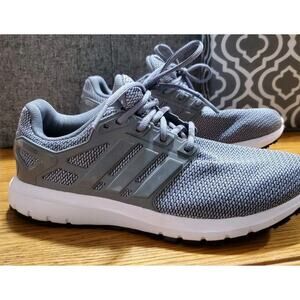 Adidas Cloudfoam Gray Sneakers Running Shoes – Breathable Mesh,